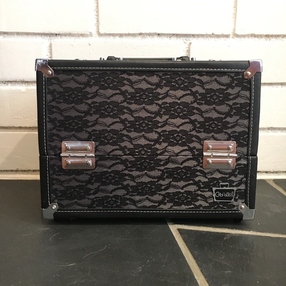 Black Lace Caboodles Makeup box